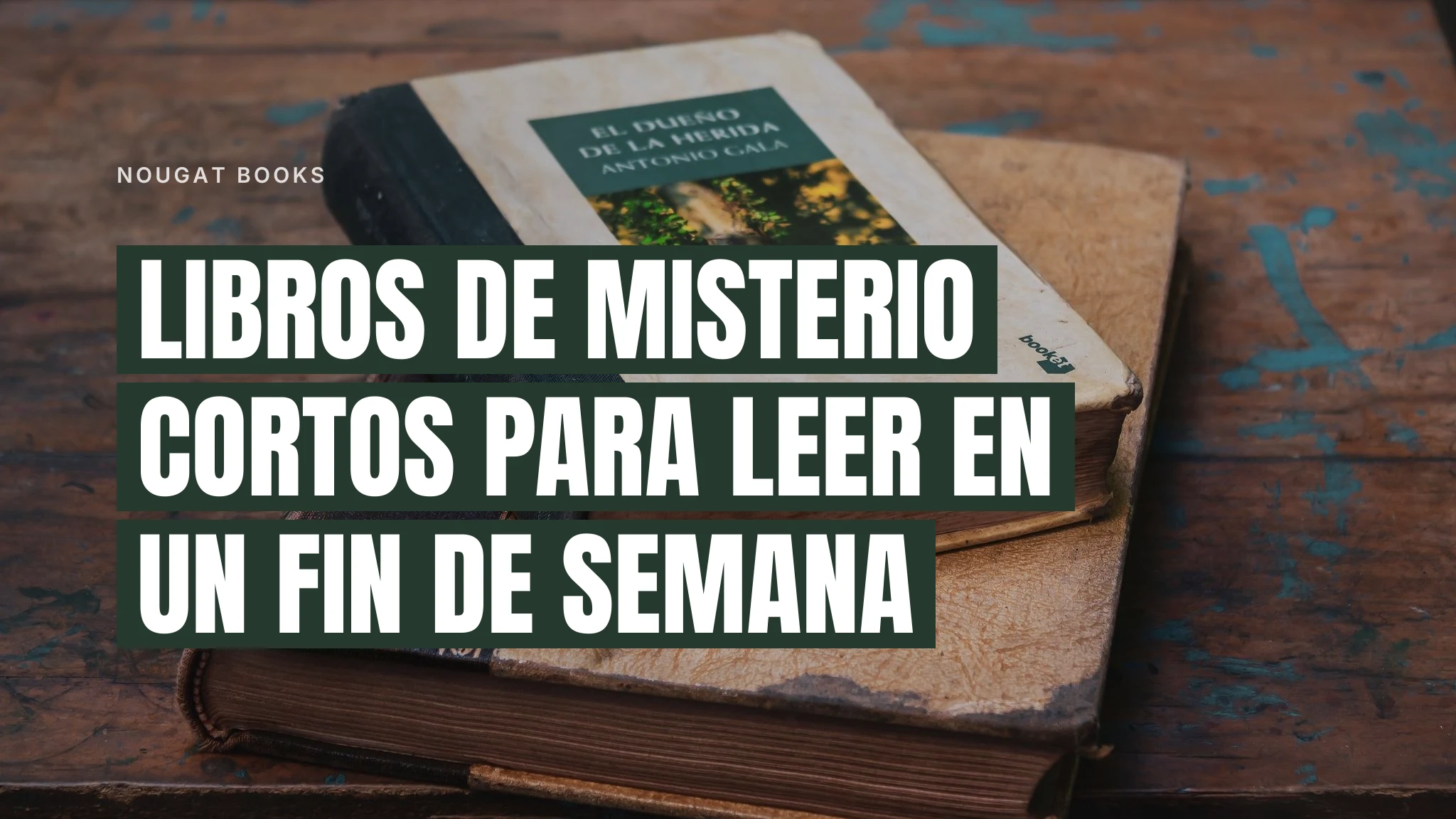 Portada de Libros de misterio cortos para leer en un fin de semana
